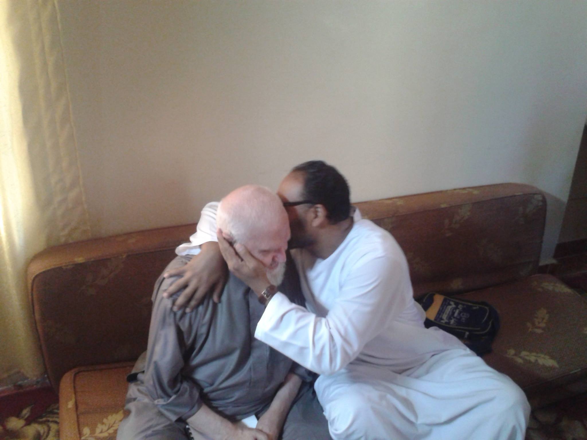 الشيخ عبدالحميد يوسف منصور مع الشيخ محمد عبدالغني